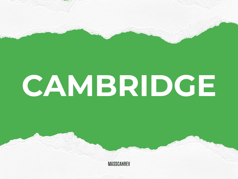 CAMBRIDGE MASSACHUSETTS CANNABIS DISPENSARIES ON MASSCANREV