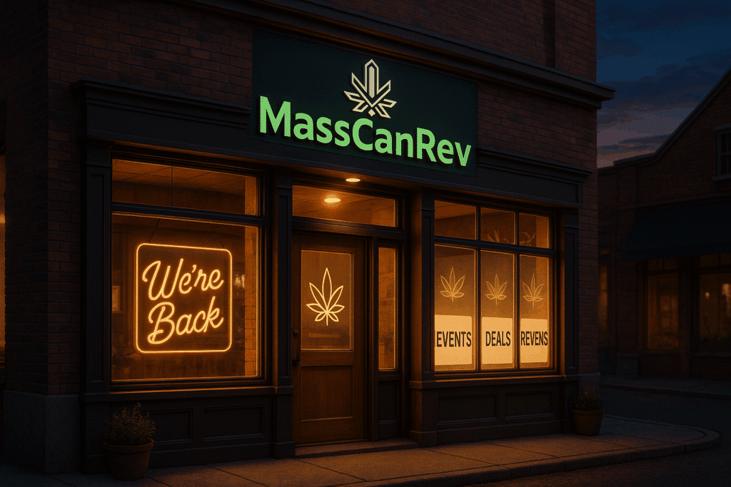 MassCanRev Massachusetts Cannabis Directory for local Dispensaries and Cannabis events and more